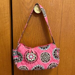 Vera Bradley Pink Cupcake Small Shoulder Bag